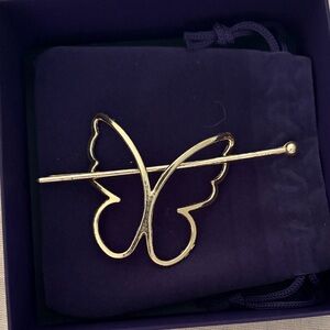 New Elegant Gold Butterfly hair piece